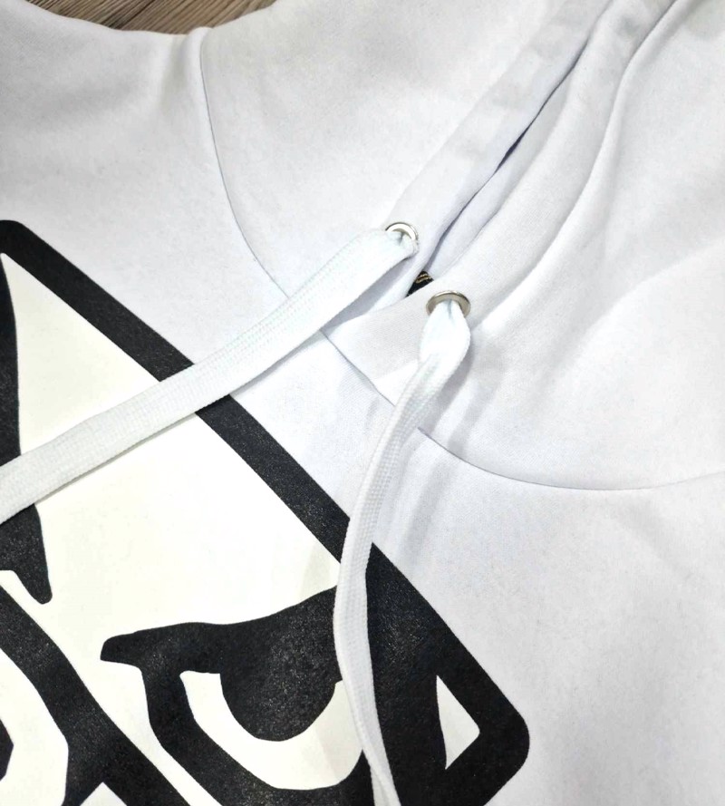 BAD BOY logo Classic FOuTER KOuKOuLA - white